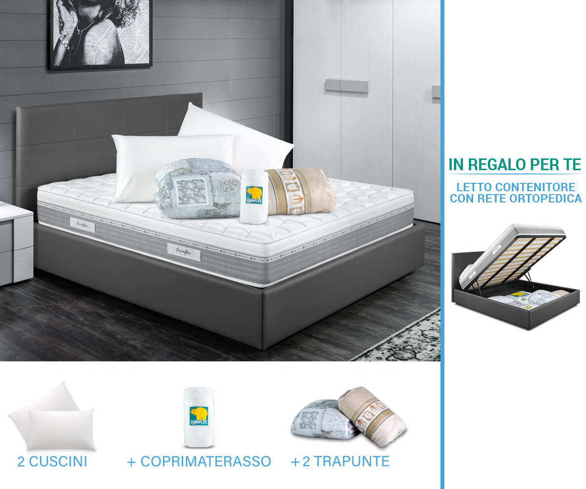 Materasso Energy con Letto Contenitore